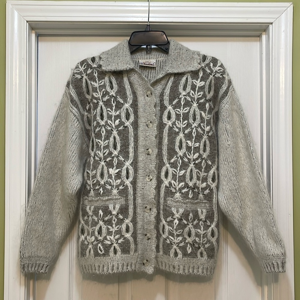 Nagpal- made in India vintage cardigan - size L